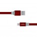 Кабель Apple usb Lightning Melkin M8J161 1,2 м Красный