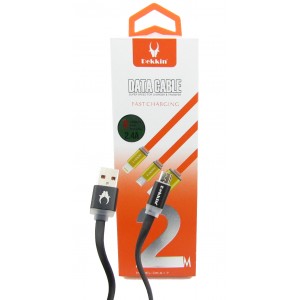 Кабель Micro USB Dekkin DK-A17 2м 2.4A
