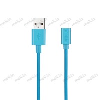 Кабель micro usb Melkin M8J012 1,2 м Синий Кабель micro usb Melkin M8J012 1,2 м Синий