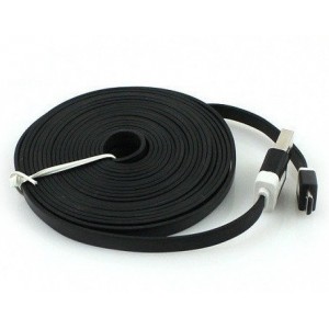 Кабель micro usb плоский 3 м Кабель micro usb плоский 3 м