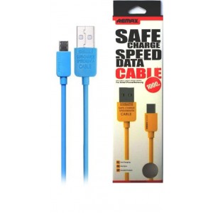 Кабель micro usb Remax light cable blue Кабель micro usb Remax light cable blue