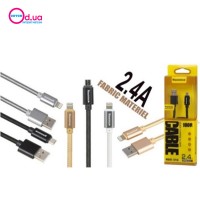 Кабель Micro USB тканевый ReddaX RDX-310 White