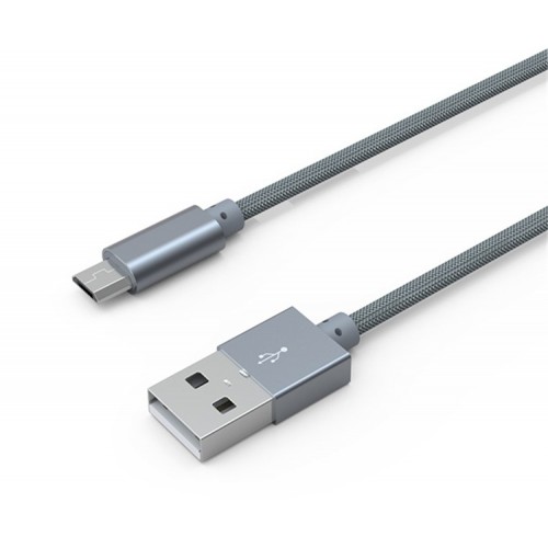 Кабель USB LDNIO LS08 Micro Gray