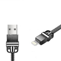 Кабель USB - micro USB 1m. 2.4A JOYROOM S-M336 Алюминиевая оплетка