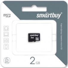 Карта памяти 2GB Smartbuy micro SD без адаптера