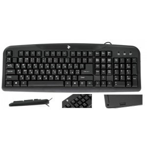 Клавиатура 2E KS 101 USB Black Клавиатура 2E KS 101 USB Black