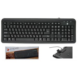 Клавиатура 2E KS 102 USB Black Клавиатура 2E KS 102 USB Black