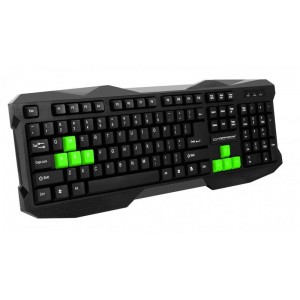 Клавиатура ESPERANZA EGK101 GREEN USB Клавиатура ESPERANZA EGK101 GREEN USB