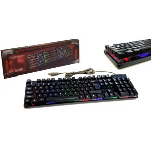 Клавиатура игровая с подсветкой LANDSLIDES KR-6300 Клавиатура игровая с подсветкой LANDSLIDES KR-6300