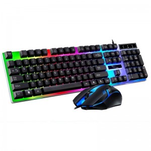 Клавиатура с мышкой Gaming G21B с RGB подсветкой
