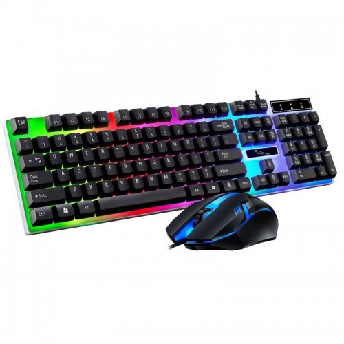 Клавиатура с мышкой Gaming G21B с RGB подсветкой