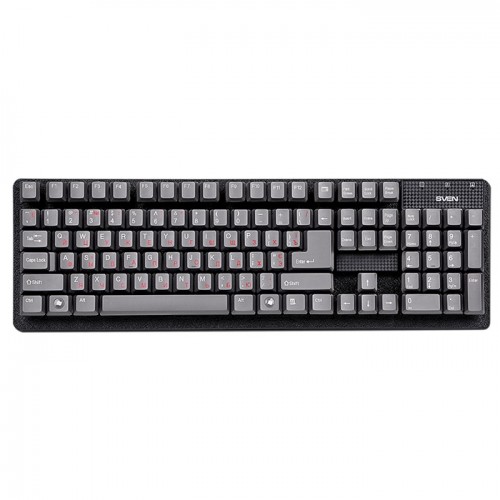 Проводная клавиатура Sven 301 Standard, USB, black