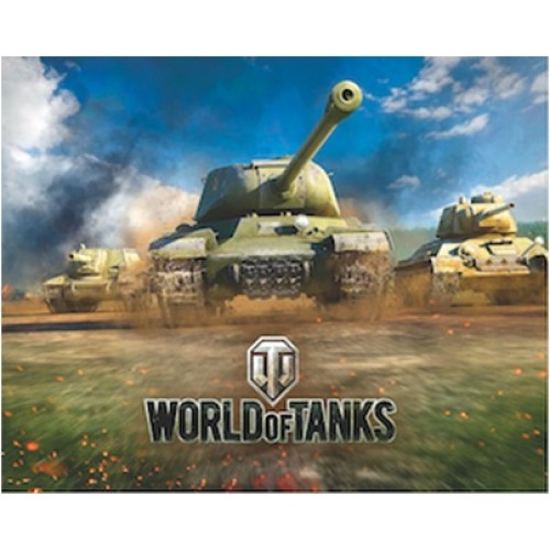 Коврик для мыши - PAD106 / World of Tanks ( 250 Х 200 )