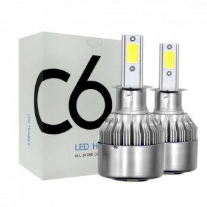 Светодиодные лампы для фар автомобиля C6 H3