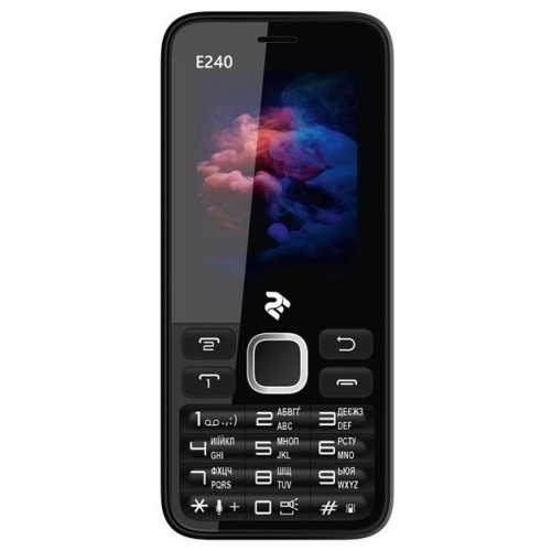Мобильный телефон 2E E240 DualSim Black+White