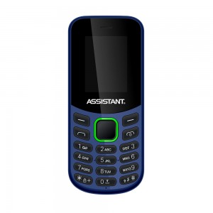 Мобильный телефон ASSISTANT AS-101 (blue) Мобильный телефон ASSISTANT AS-101 (blue)