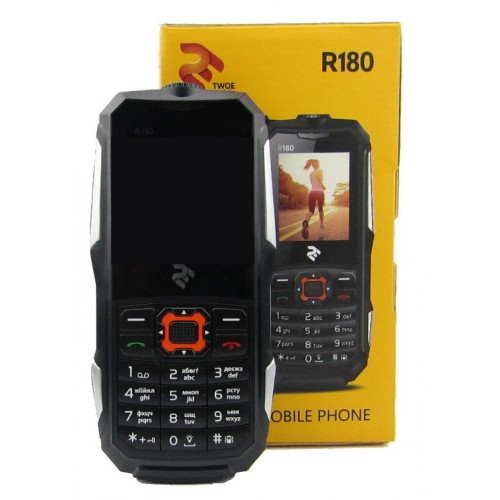 Мобильный телефон TWOE R180 Dual Sim black