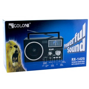 Радиоприемник USB/SD MP3 GOLON RX-1425 Радиоприемник USB/SD MP3 GOLON RX-1425