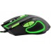 Мышь компьютерная игровая ESPERANZA MX401 HAWK Black-Green