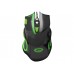 Мышь компьютерная игровая ESPERANZA MX401 HAWK Black-Green