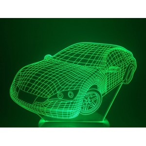 Настольный светильник 3D Машина EL-266 с пультом Настольный светильник 3D Машина EL-266 с пультом