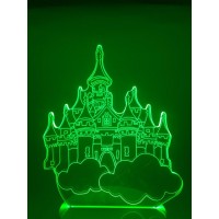 Настольный светильник 3D Москва EL-266 с пультом Настольный светильник 3D Москва EL-266 с пультом