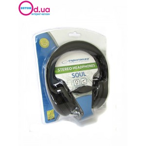 Наушники Esperanza Headset EH138K Black Наушники Esperanza Headset EH138K Black