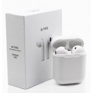 Наушники беспроводные Bluetooth TWS I8 Наушники беспроводные Bluetooth TWS I8