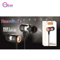 Наушники гарнитура в тканевой оплетке ReddaX RDX-820 Vermilion