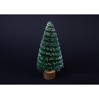 Елка зелёная в снегу 11-151, 15 см