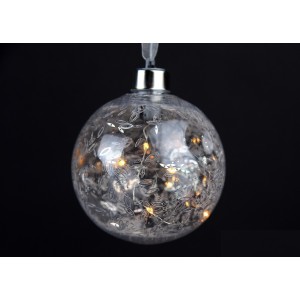 Елочная игрушка Шар с LED Подсветкой 11-143 Елочная игрушка Шар с LED Подсветкой 11-143