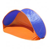 Палатка пляжная самораскладывающаяся каркасная трехместная 180*100 A55