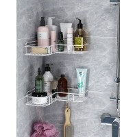 Угловая полочка в ванную, металл 95761