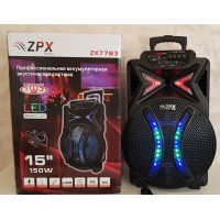Автономная активная акустическая система ZX-7783 15" 150W