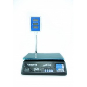 Торгові ваги RB-304, 4V, 50KG Торгові ваги RB-304, 4V, 50KG