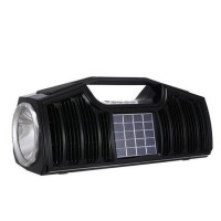 Портативна колонка з потужним ліхтариком і сонячною батареєю RX-BT170S