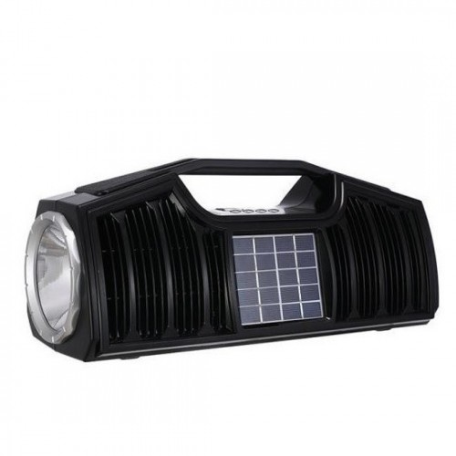Портативна колонка з потужним ліхтариком і сонячною батареєю RX-BT170S