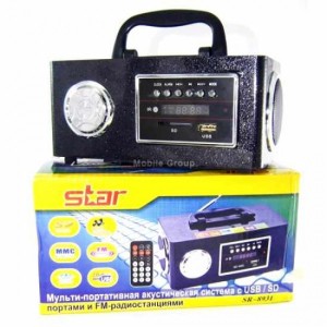 Портативная MP3 колонка Star SR-8931 Портативная MP3 колонка Star SR-8931