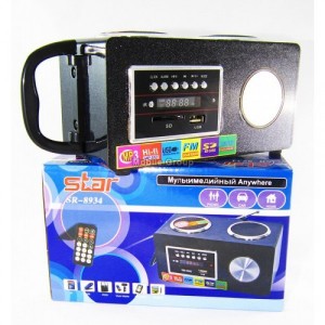 Портативная MP3 колонка Star SR-8934 Портативная MP3 колонка Star SR-8934