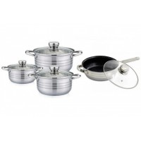 Набор кастрюль с крышкой RB-605, 8 предметов