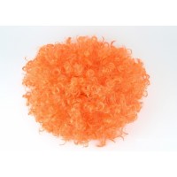 Парик большой кудрявый оранжевый 752