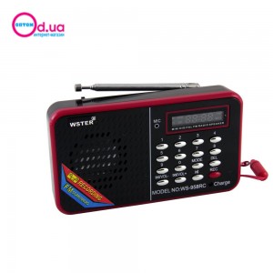 Портативная колонка Bluetooth WS-958 Портативная колонка Bluetooth WS-958
