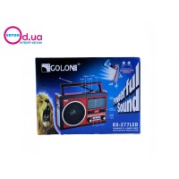 Радиоприемник golon rx 277 с фонарем