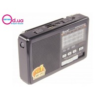 Радиоприемник портативный аналоговый, LED фонарик GOLON RX-2288