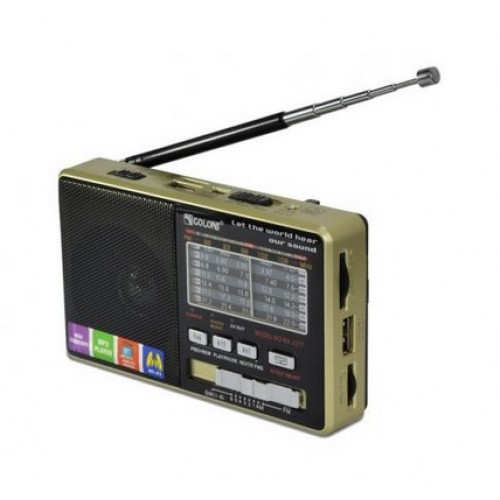 Радиоприемник портативный + Power Bank GOLON RX-2277