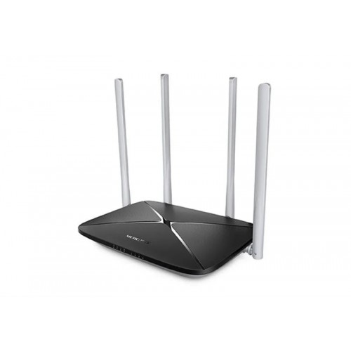 Роутер Wi-Fi Mercusys AC12 (AC1200, 1*FE Wan , 4*FE LAN , 4 антенны)