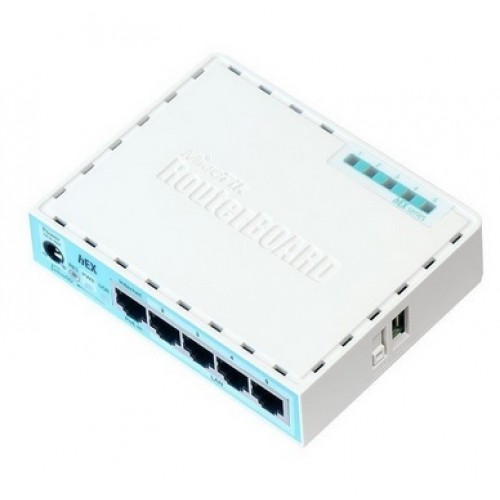 Роутер wifi MikroTik hEX (RB750Gr3)