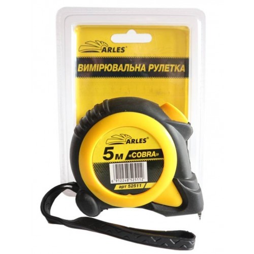 Рулетка измерительная COBRA 5м Arles (12/120)