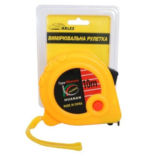 Рулетка измерительная HUANAN 10м Arles (6/60)
