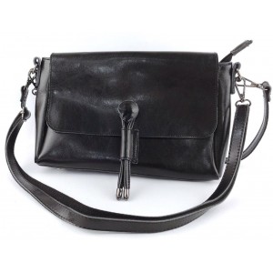 Сумка  женская кожаная 1730 Black